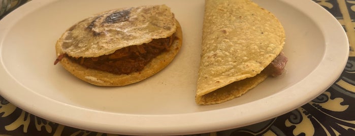 Tacos y Gorditas Elvira is one of Mexicana.