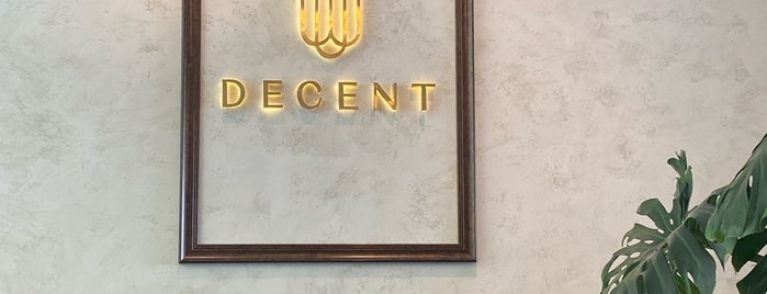 Decent is one of D coffee.