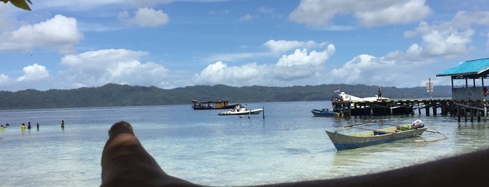 Sorido Bay Resort (Papua Diving) is one of Tauchen und Tauchreisen.