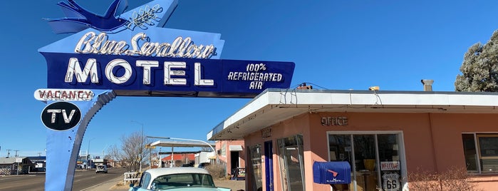 The Blue Swallow Motel is one of Route 66.