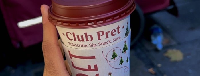 Pret A Manger is one of London - Dec 2019.
