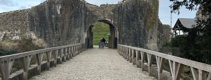 Corfe Castle is one of National Trust.