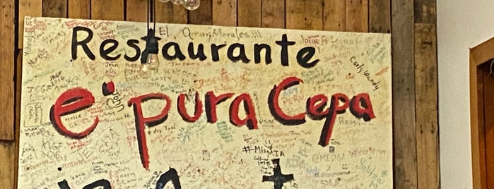 e'pura Cepa Restaurante is one of Visitados!.