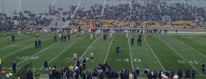 Notre Dame Stadium is one of Notre Dame Visit.