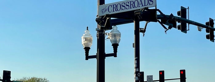 The Crossroads Marker is one of Historic/Historical Sights-List 4.