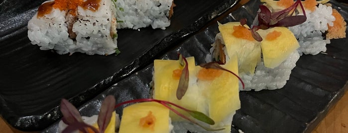 Ginza Sushi & Sake is one of สถานที่ที่ Omer ถูกใจ.