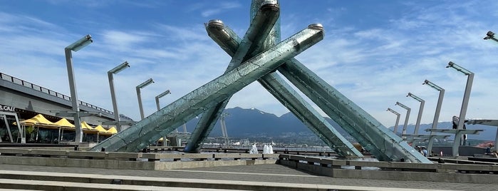 Vancouver 2010 Olympic Cauldron is one of Canada.