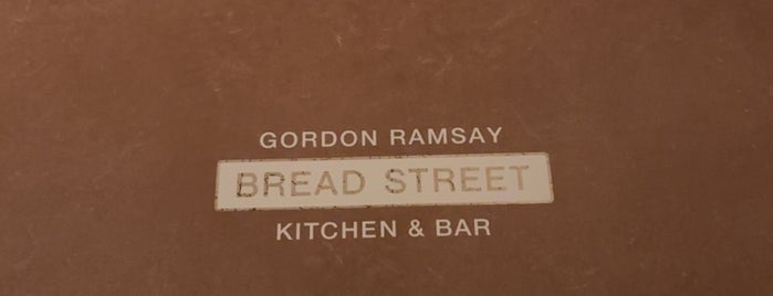 Bread Street Kitchen is one of London.