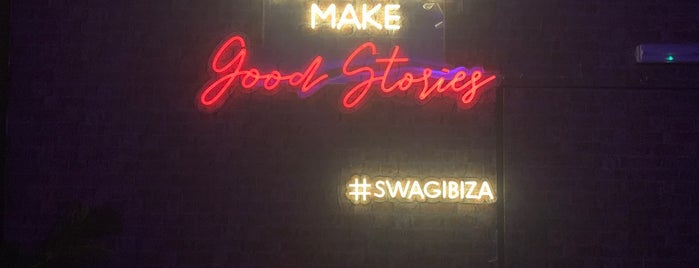 Swag is one of Ibiza.