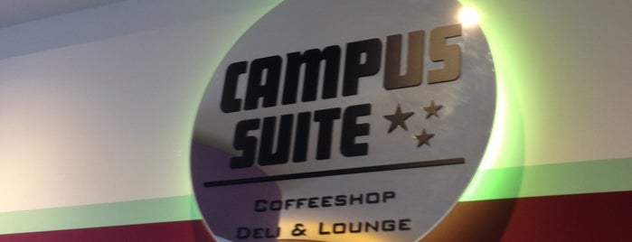 Campus Suite is one of Cafes.