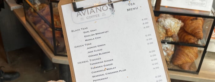 Aviano Coffee is one of Denver/Boulder.