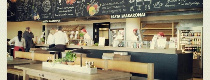 Vapiano is one of Vilnus.