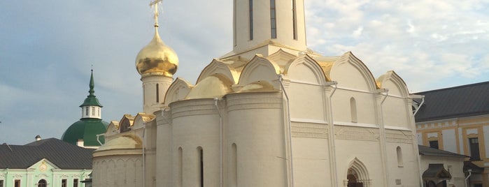 The Holy Trinity-St. Sergius Lavra is one of Посещенные места - Россия.