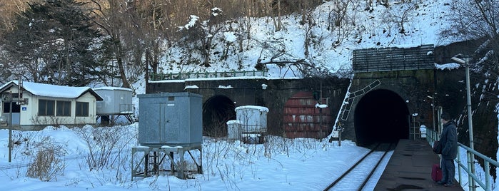 小幌駅 is one of JR 홋카이도역 (JR 北海道地方の駅).