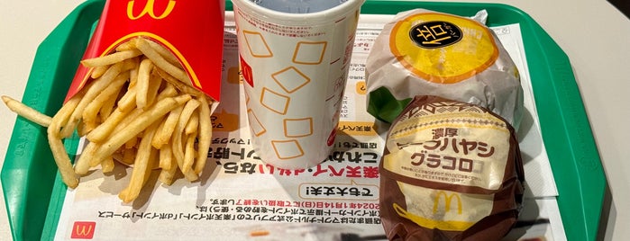 McDonald's is one of 飲食店.