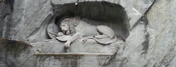Le Lion de Lucerne is one of Switzerland.