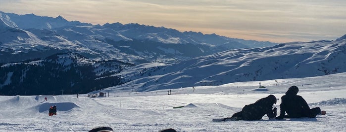 Snowpark Ils Plauns is one of Laax, Switzerland.