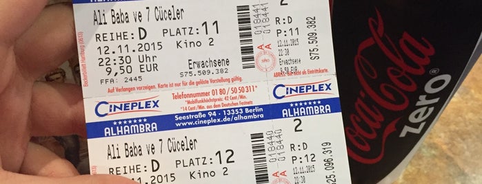 Cineplex Alhambra is one of Kino.