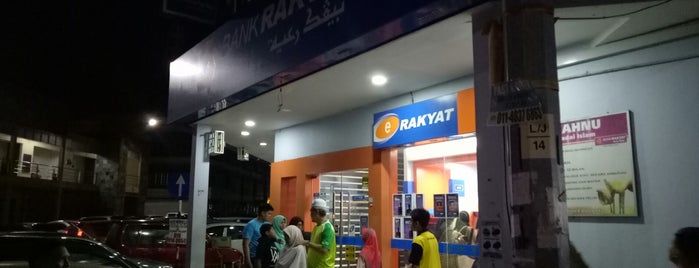 Bank Rakyat is one of Banks & ATMs.