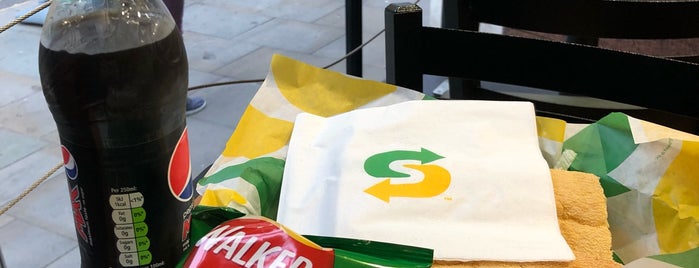 Subway is one of Favourite Take-aways.