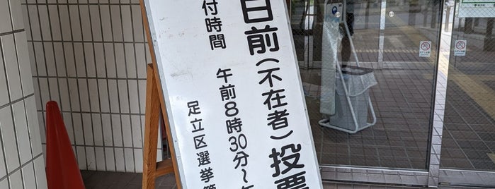 足立区勤労福祉会館 is one of 足立区立図書館.