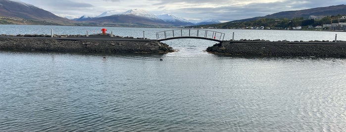 Akureyri Pier is one of สถานที่ที่ Ruud ถูกใจ.