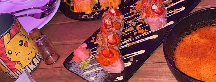Neon Sushi is one of Dammam wants to visit.