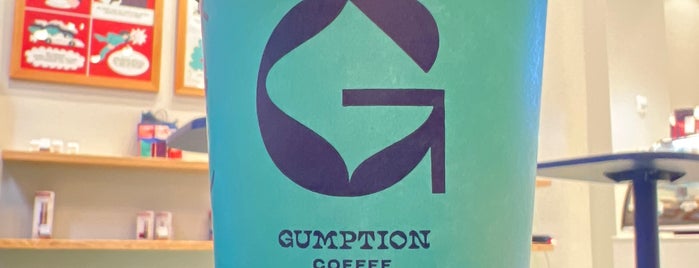 Gumption Coffee is one of Roger'in Beğendiği Mekanlar.
