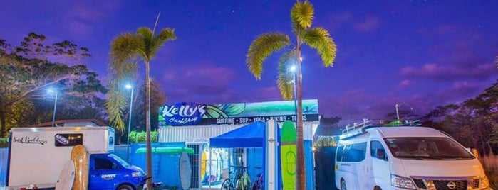 Kelly's Surf Shop is one of Pacific Coast, Costa Rica.