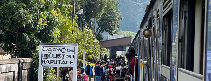 Haputale Railway Station is one of Sri Lanka Locations.