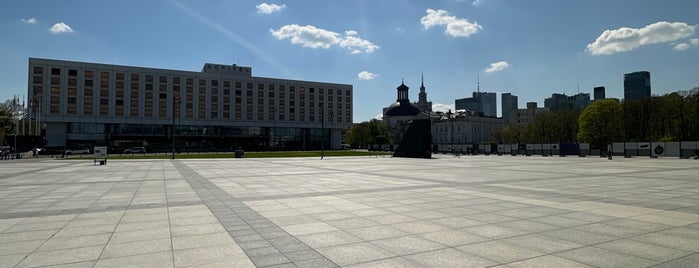 Plac Piłsudskiego is one of Warsaw Poland.