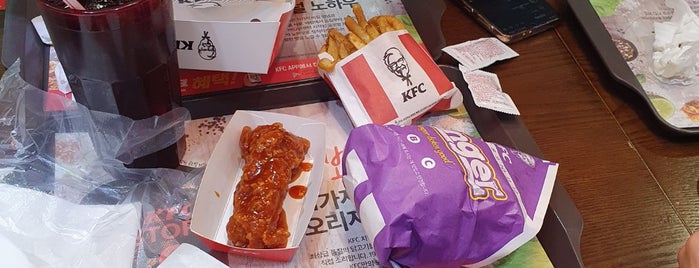 KFC is one of Seoul eat.