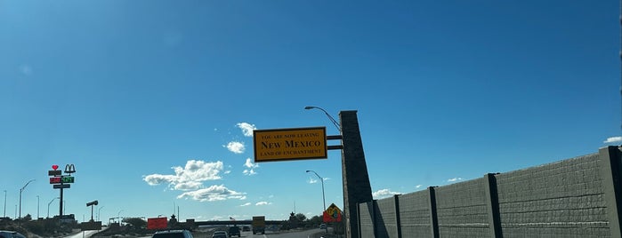 Texas / New Mexico State Line is one of Holiday Bowl Road Trip.