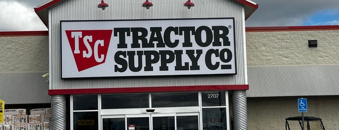 Tractor Supply Co. is one of Visited stores.