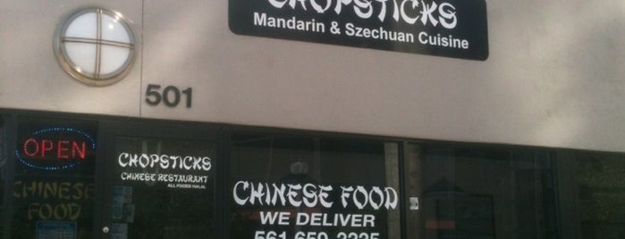 Chopsticks Chinese Restaurant is one of สถานที่ที่ Jim ถูกใจ.