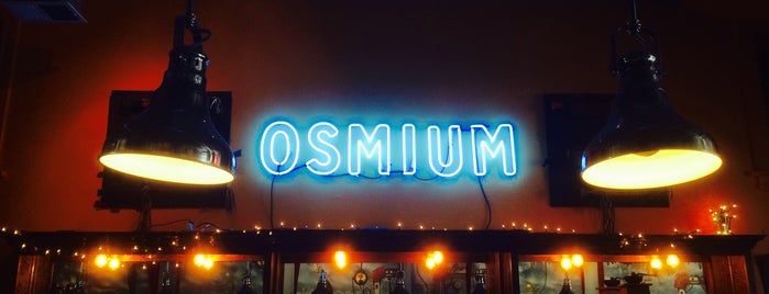 Osmium Coffee Bar is one of Chicago cafes.