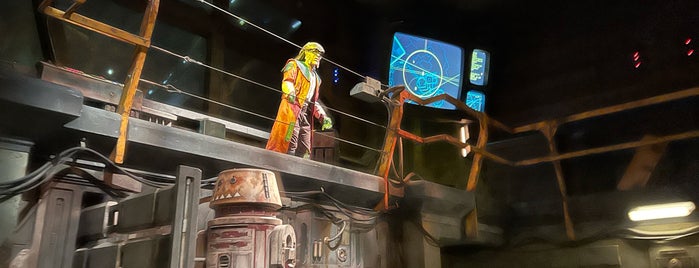 Millennium Falcon: Smugglers Run is one of Hollywood Studios.