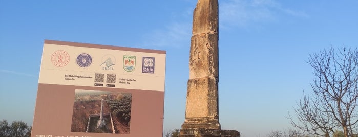 Obelisk is one of İznik.