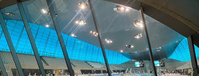 London Aquatics Centre is one of The Futurists.