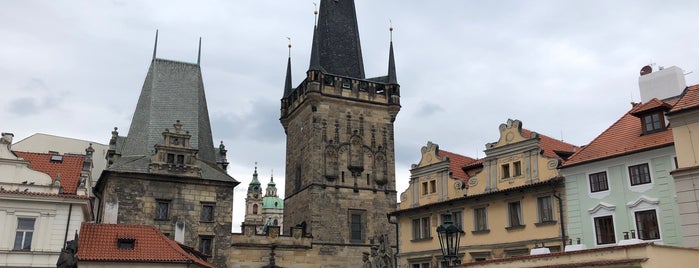 Malostranské mostecké věže is one of Prague.