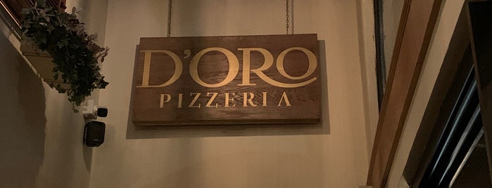 D'oro Pizzeria is one of สถานที่ที่บันทึกไว้ของ Foodie 🦅.