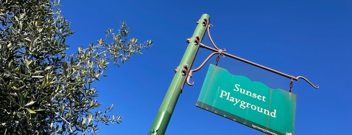 Sunset Recreation Center is one of SF playgrounds.