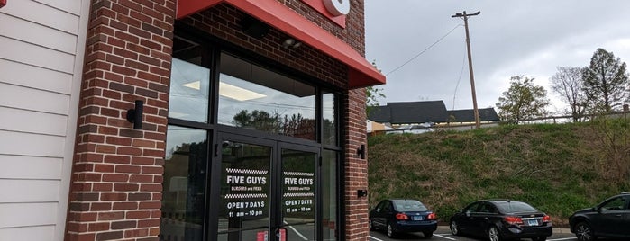 Five Guys is one of Sharon,CT.