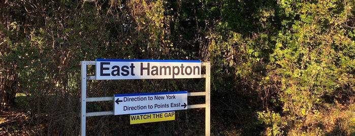 LIRR - East Hampton Station is one of HAMPTONS.