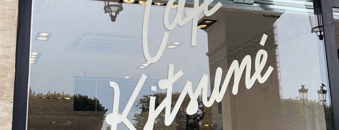 Café Kitsuné is one of Paris 🇫🇷.