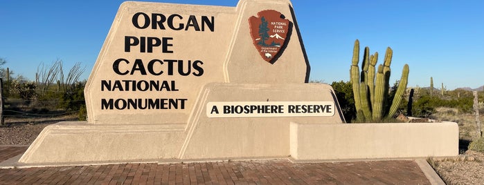 Organ Pipe Cactus National Monument is one of Western Region NPS sites.