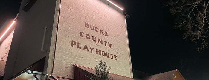 Bucks County Playhouse is one of New Hope.