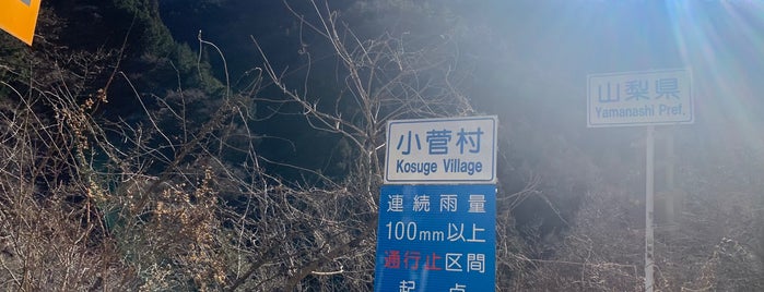 小菅村 is one of 中部の市区町村.