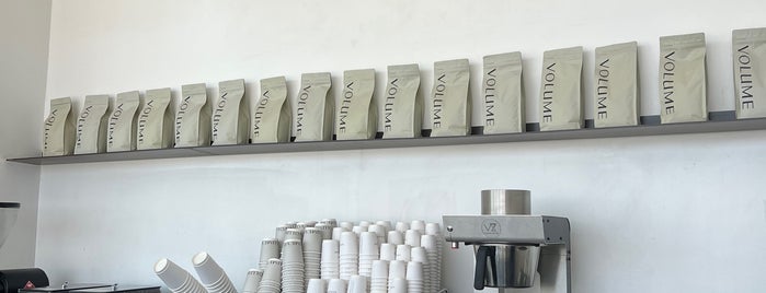 Volume Coffee Roasters is one of Riyadh Cafes.