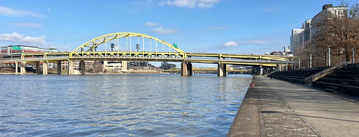 Riverwalk is one of University of Pittsburgh.